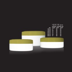 NDVE 98 Serie Stackable 200 ml Jars
